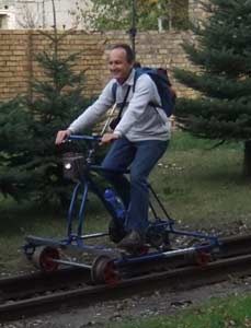 Schienenfahrrad