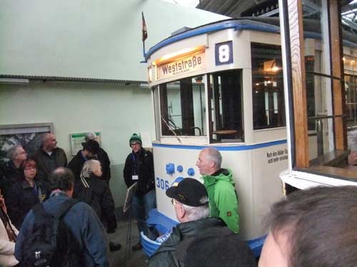 Im Straßenbahnmuseum